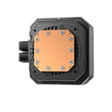 DeepCool Spartacus 360 AIO Liquid CPU Cooler, 360mm Radiator, 3 x 120mm PWM Fans, 3.4" LCD Display Pump, ARGB Lighting, Intel LGA1851/1700 & AMD AM5/AM4, Black