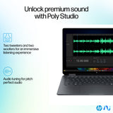 HP OmniBook Ultra Flip 14-fh0006na Copilot+ PC Intel Core Ultra 7 256V Hybrid (2-in-1) 35.6 cm (14") Touchscreen 3K 16 GB LPDDR5x-SDRAM 1 TB SSD Wi-Fi 7 (802.11be) Windows 11 Home Black, Grey