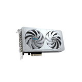 Gigabyte NVIDIA GeForce RTX 5060 EAGLE OC ICE 8GB GDDR7 Graphics Card, 3840 CUDA Cores, 2550 MHz Core Clock, Dual Fan, White, 3x DisplayPorts / 1x HDMI Port