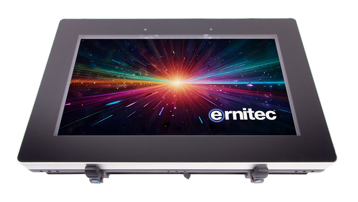 Ernitec 75" 4K UHD monitor - Vandal-Proof and Waterproof. Enhancing Safety and Communication in Public Swimming Halls