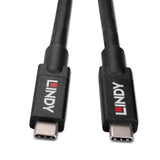 LINDY 43308 5m Active USB 3.2 Gen 2 C/C Cable, Data transfer rates up to 10Gbps, Supports video resolutions up to UHD 8K 7680x4320@60Hz including 4K 4096x2160@120Hz, 2 year warranty
