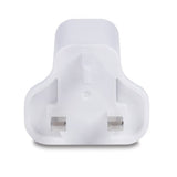 LINDY 73425 30W USB Type A & C Charger UK Plug, 3A, Power Delivery 3.0 + PPS, 2 Output Connectors (USB, 24 pin USB-C), White