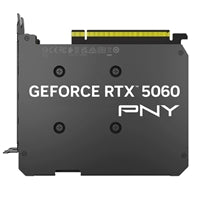 PNY NVIDIA GeForce RTX 5060 8GB GDDR7 Graphics Card, 3840 CUDA Cores, 2280 MHz Core Clock, Single Fan, 3x DisplayPorts / 1x HDMI Port
