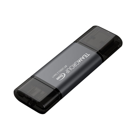 Team TX1364GC01 2 in 1 Dual OTG 64GB Flash Drive, X1 USB 3.2 Gen1, Type C & A, Plug and Play