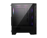 MSI MAG Forge 120A AIRFLOW Midi Tower Black, Transparent