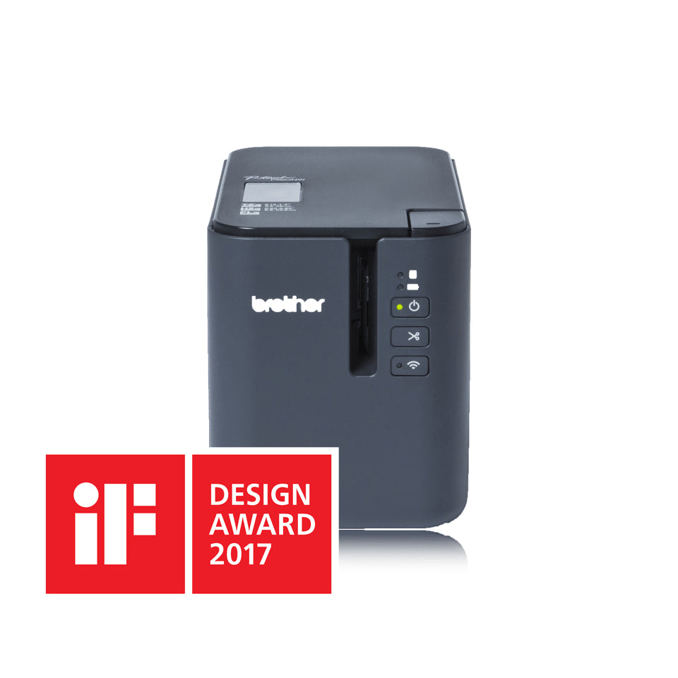 Brother PT-P950NW label printer Thermal transfer 360 x 360 DPI 60 mm/sec Wired & Wireless Ethernet LAN TZe Wi-Fi