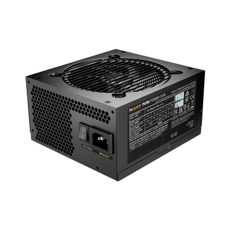 be quiet! Pure Power 13 M 550W is ATX 3.1 compliant and PCIe 5.1 compatible, 10-year manufacturer's warranty