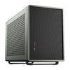 Antec Performance 1M Aventurine Mini-ITX Gaming Case with Aluminum Finish, PCIe 4.0 Riser Cable, USB 3.2 Gen2 Type-C, Tool-Free Side Panels, Solid Side Panel, SFX-L & SFX PSU Support