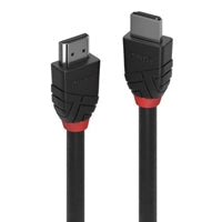 Lindy 36771 1M HDMI (M) 2.1 Ultra High Speed Black Line 7680x4320@60Hz Cable - Black