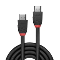 Lindy 36772 2m 8K60Hz HDMI Cable, Black Line