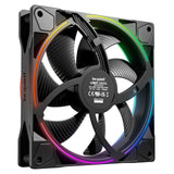 be quiet! Light Wings 140mm PWM Reverse, ARGB Lighting, Ultra-Quiet Operation Max 25.5dB(A), High Airflow, 60,000 Hours