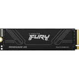 Kingston FURY Renegade (SFYR2S/1T0 ) 1TB NVMe SSD, M.2 Interface, PCIe 5.0 x4 NVMe, 2280, Up to 14,200MB/s read, 11,000MB/s write, Limited 5-year warranty with free technical support.