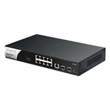DrayTek VSG2100-K VigorSwitch G2100 8 Port Gigabit Layer 2+ Managed Switch with 2 SFP Uplink Ports