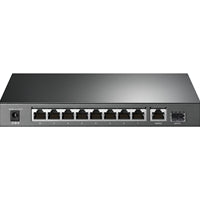 TP-Link TL-SG1210P 10-Port Metal Gigabit Desktop Switch with 8-Port PoE+ (63W)