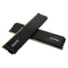 ADATA XPG Gammix D35 AX4U320016G16A-DTBKD35 32GB (2x 16GB) DIMM System Memory, 3200MHz, DDR4, CL16, Black, Intel XMP