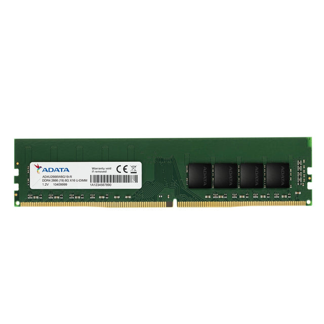 ADATA Premier AD4U26668G19-SGN 8GB (1x 8GB) DIMM System Memory, 2666MHz, DDR4, CL19