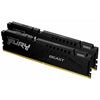 Kingston FURY Beast KF564C32BBEK2-32 32GB (2x 16GB) DIMM System Memory, 6400MHz, DDR5, CL32, Black, Intel XMP, AMD EXPO