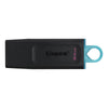 Kingston DataTraveler Exodia 64GB USB 3.2 Black with Cyan loop USB Flash Drive